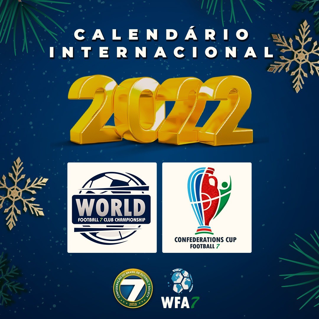 Calendário de competições internacionais- 2022